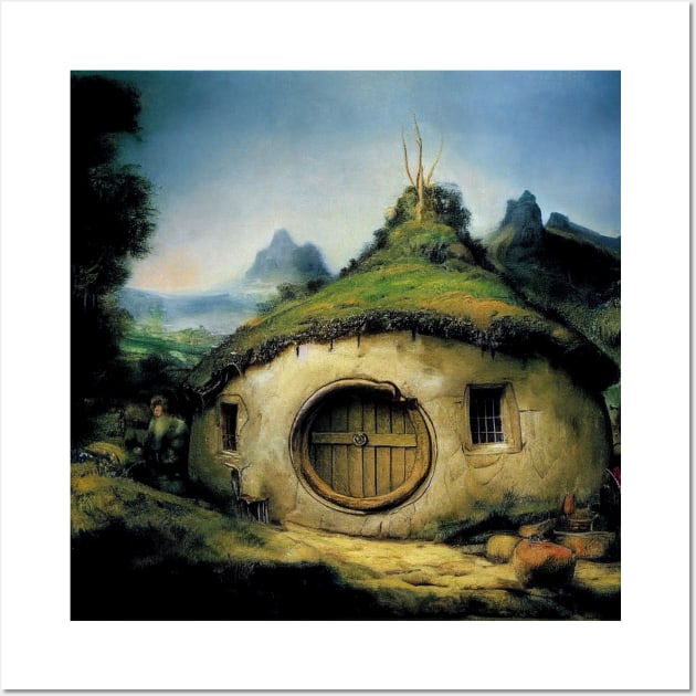 Rembrandt x The Shire Bag End Wall Art by Grassroots Green